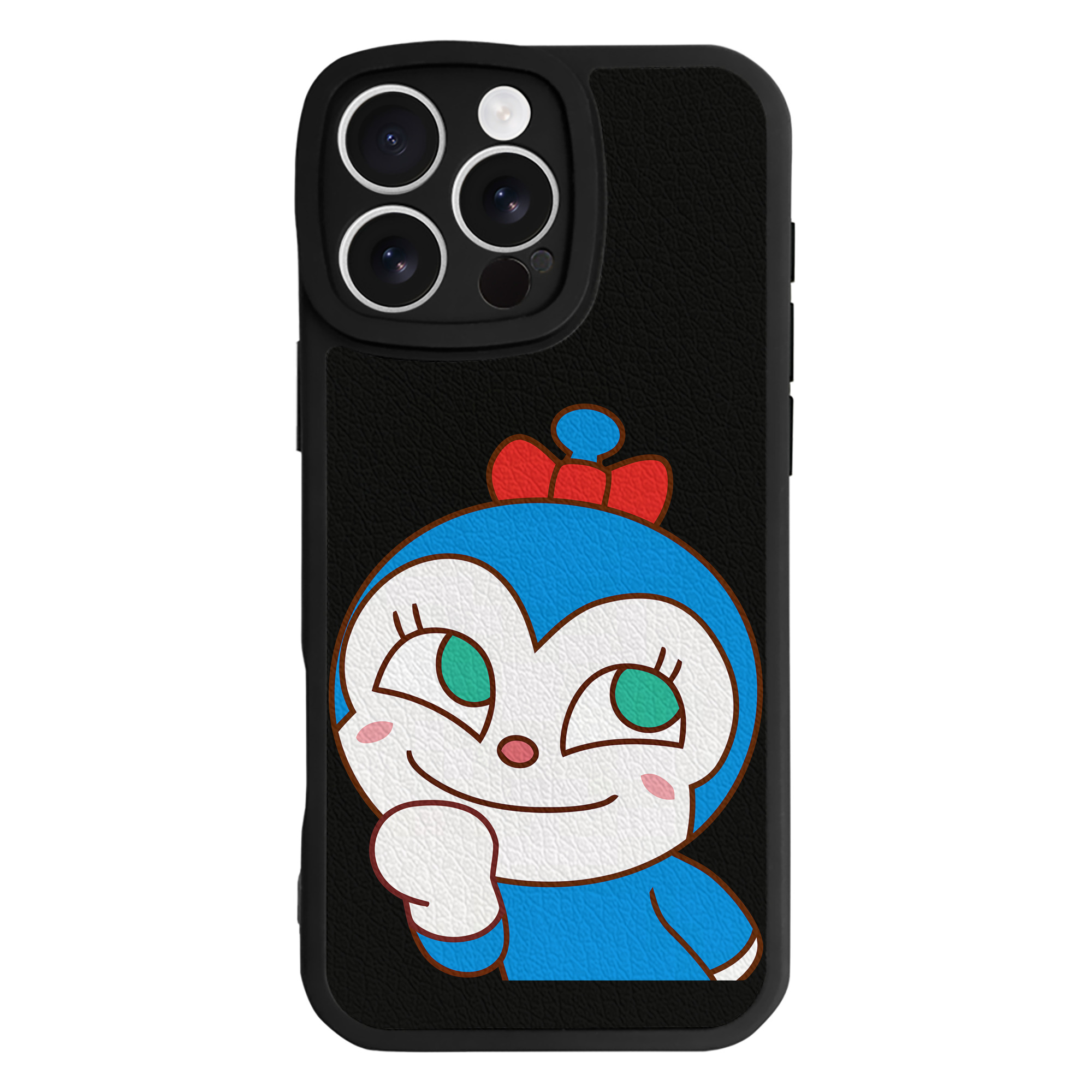 （画像用） アンパンマン Anpanman 【iPhone 16シリーズ対応】シリコンスマホケース（レザー調） 材質：シリコン